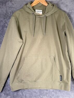 Bearbottom Men's Olive Green Pullover Hoodie